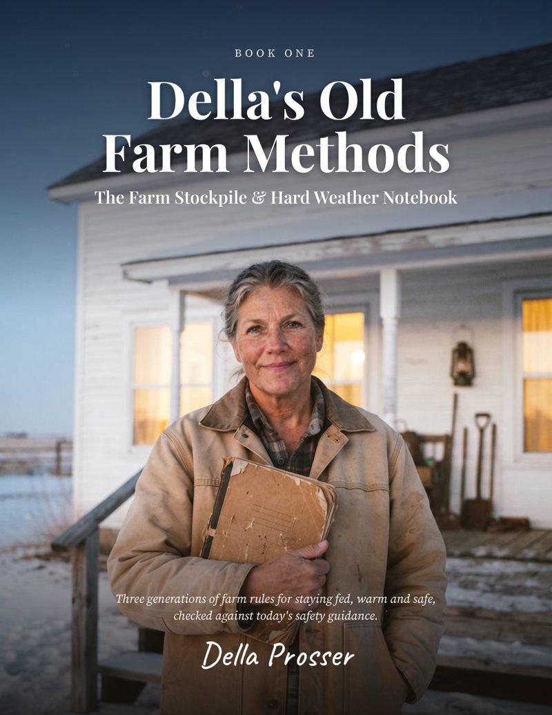 Book cover: Della's Old Farm Methods